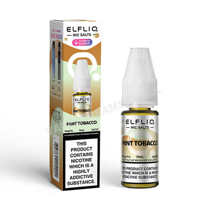 ELFBAR ELFLIQ Mint Tobacco Nic Salt E-Liquid