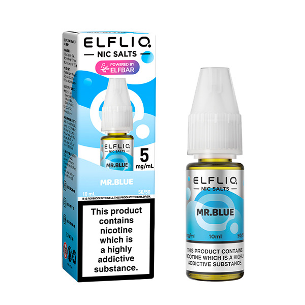 ELFBAR ELFLIQ Mr Blue Nic Salt E-Liquid