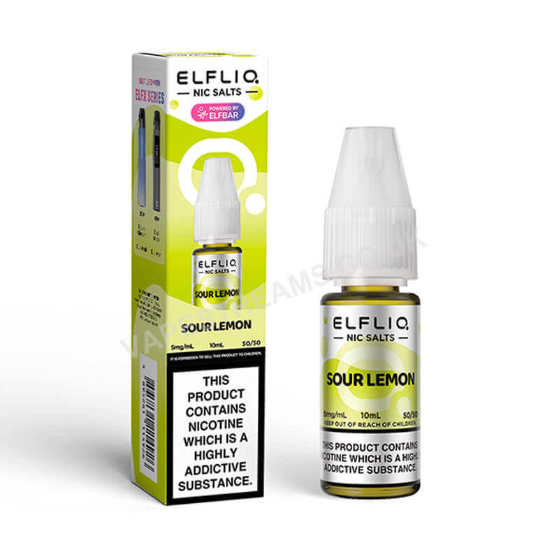 ELFBAR ELFLIQ Sour Lemon Nic Salt E-Liquid