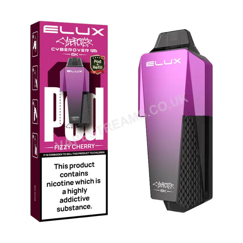 Elux Cyberover 6K Fizzy Cherry Pods