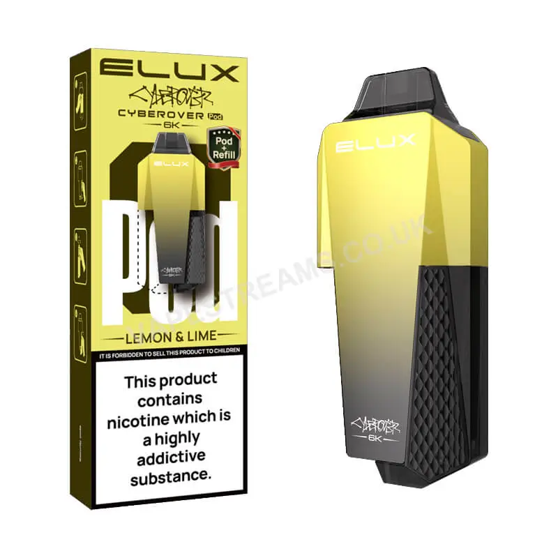 Elux Cyberover 6K Lemon &amp; Lime Pods