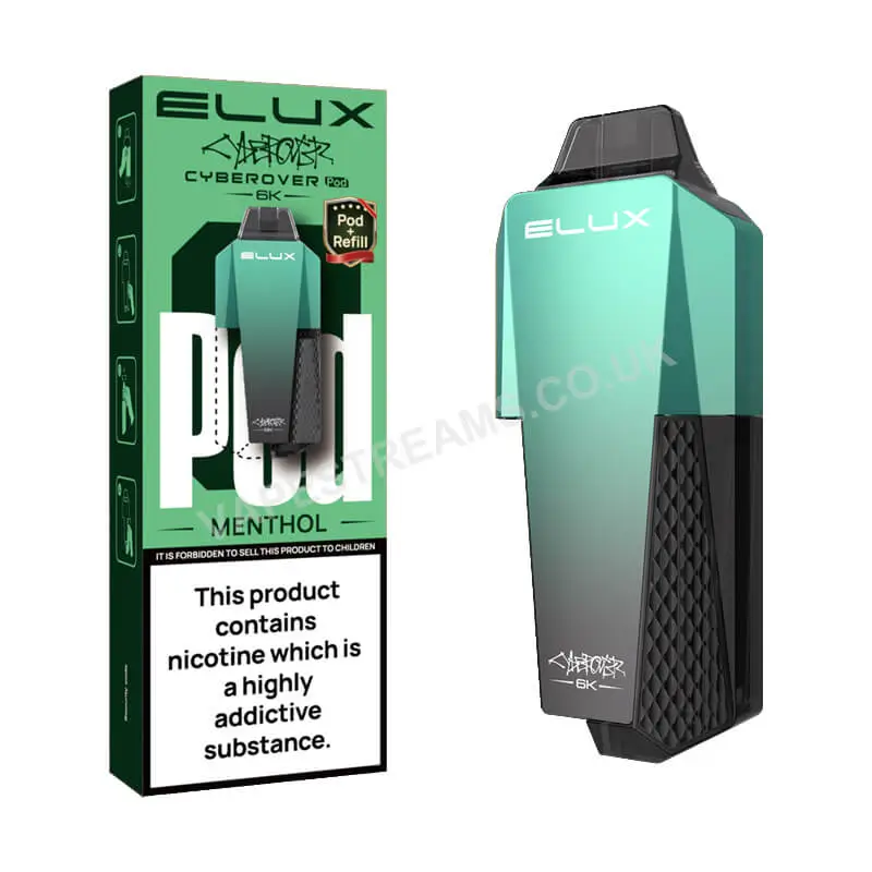 Elux Cyberover 6K Menthol Pods