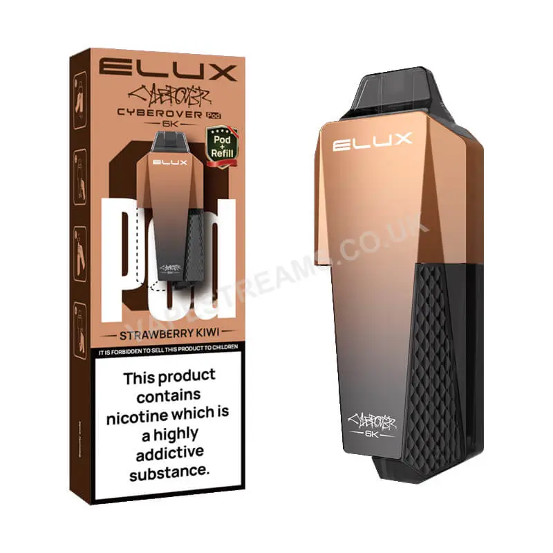Elux Cyberover 6K Strawberry Kiwi Pods