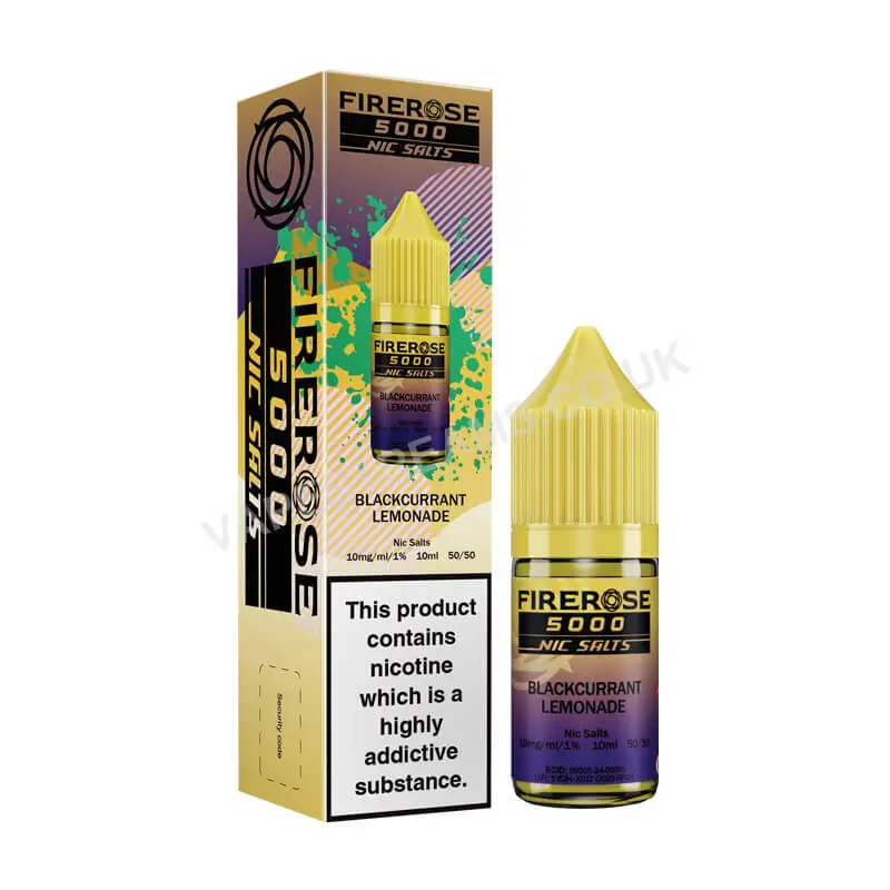 Elux Firerose Blackcurrant Lemonade Nic Salt E-Liquid