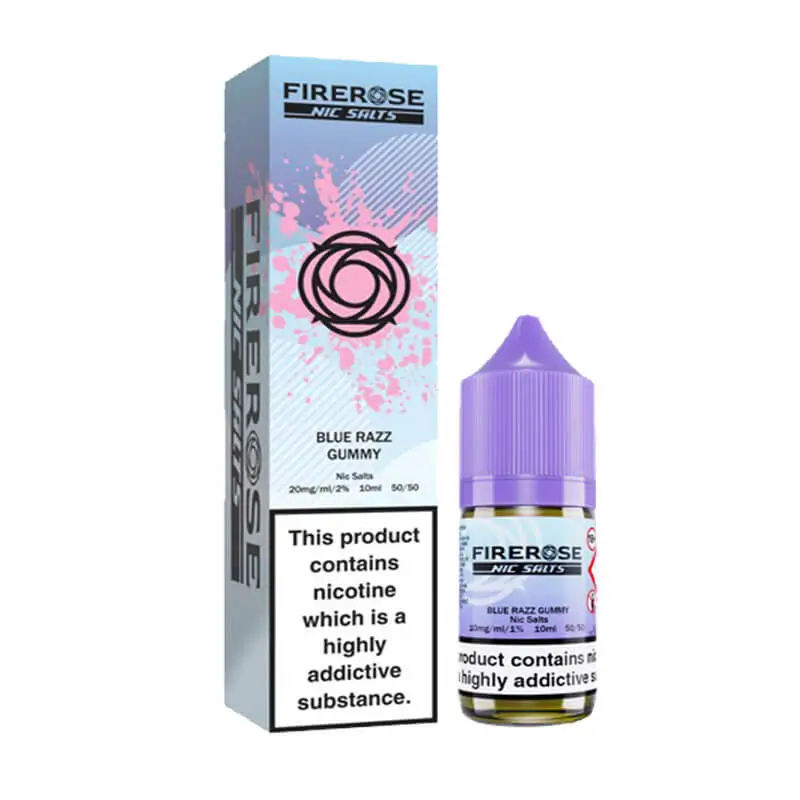 Elux Firerose Blue Razz Gummy Nic Salt E-Liquid