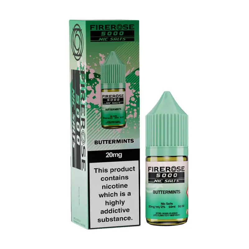 Elux Firerose Buttermints Nic Salt E-Liquid