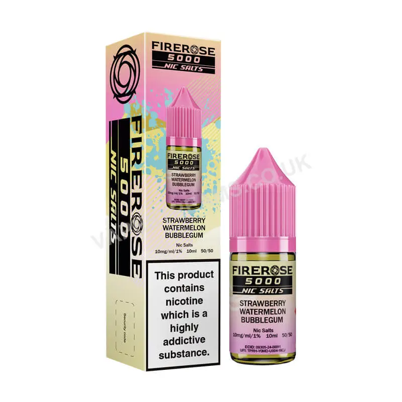 Elux Firerose Strawberry Watermelon Bubblegum Nic Salt E-Liquid