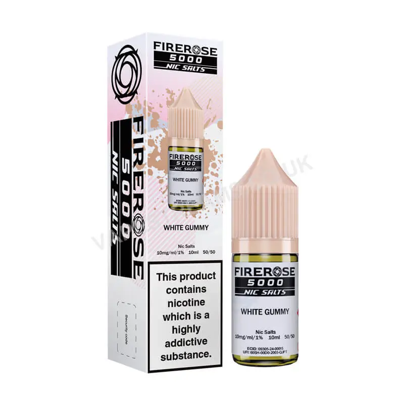 Elux Firerose White Gummy Nic Salt E-Liquid