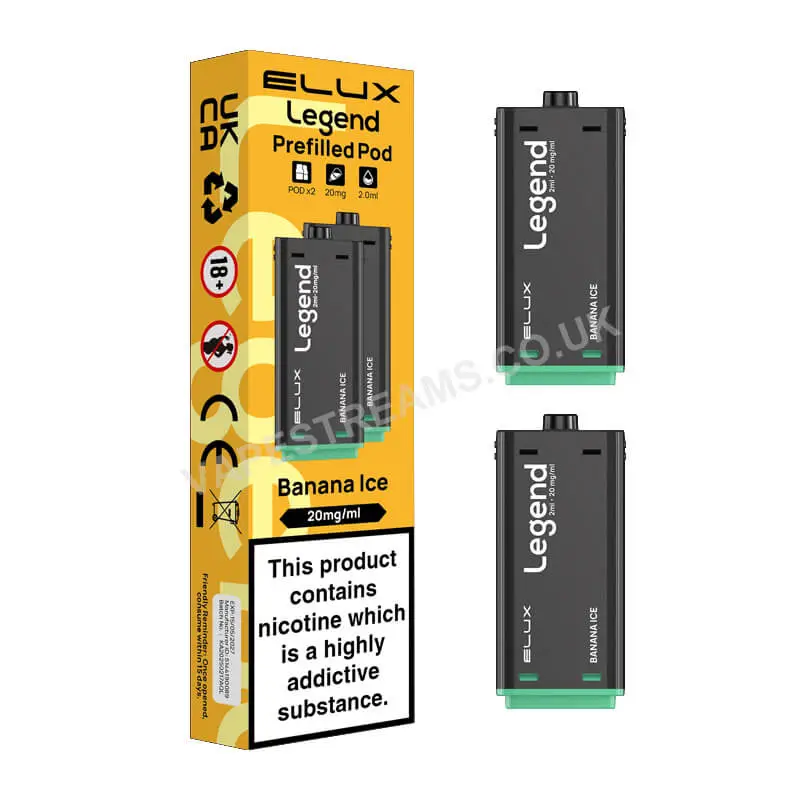 Elux Legend 1500 Banana Ice Pods