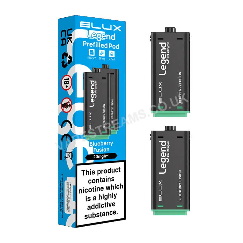 Elux Legend 1500 Blueberry Fusion Pods