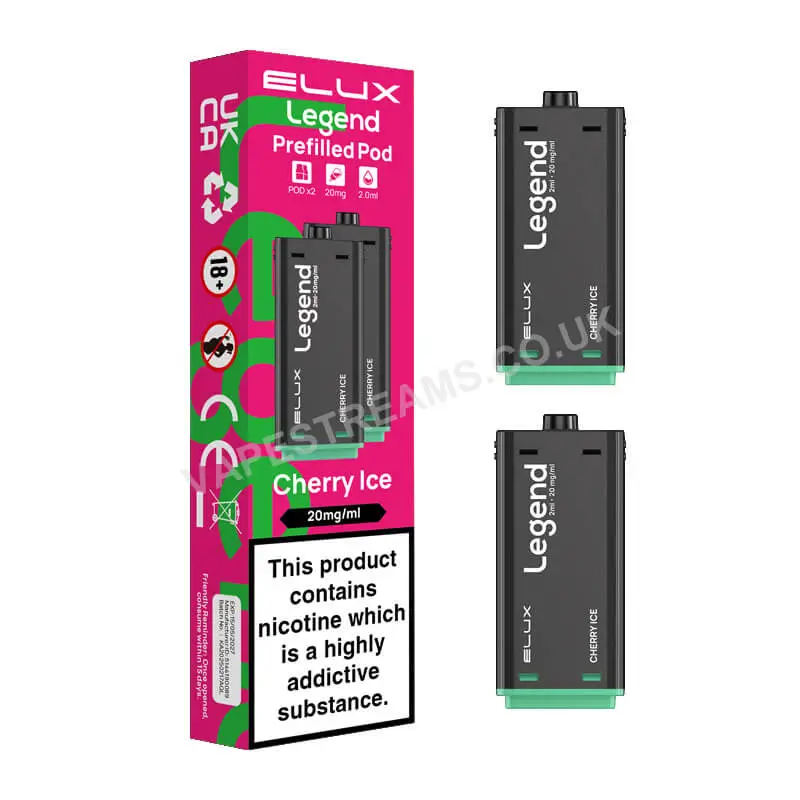 Elux Legend 1500 Cherry Ice Pods
