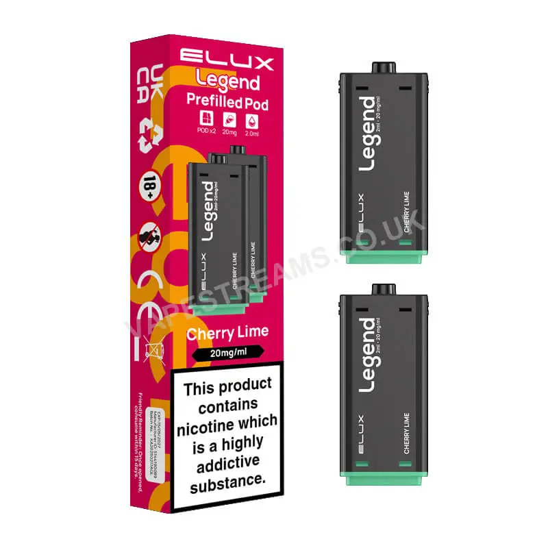 Elux Legend 1500 Cherry Lime Pods