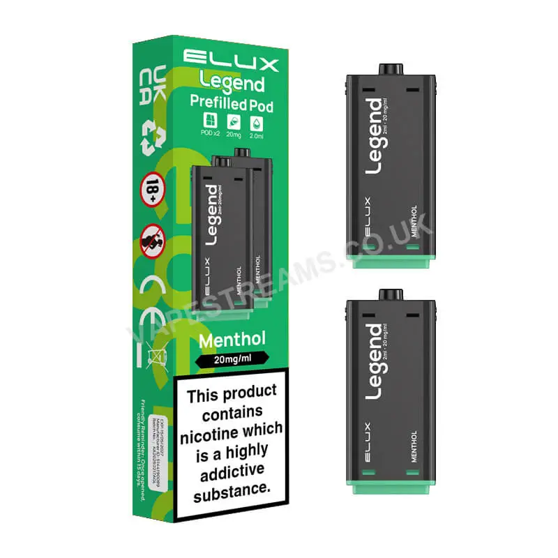 Elux Legend 1500 Menthol Pods