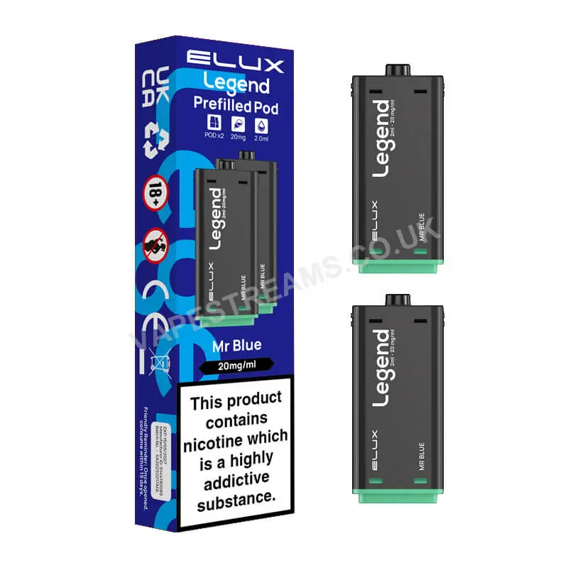 Elux Legend 1500 Mr Blue Pods