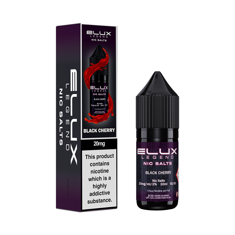 Elux Legend Black Cherry Nic Salt e-Liquid