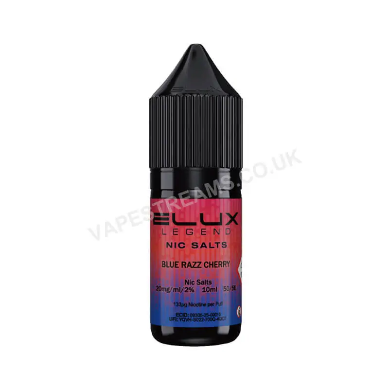 Elux Legend Blue Razz Cherry Nic Salt E-Liquid