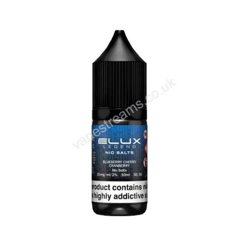 Elux Legend Blueberry Cherry Cranberry Nic Salt E-Liquid