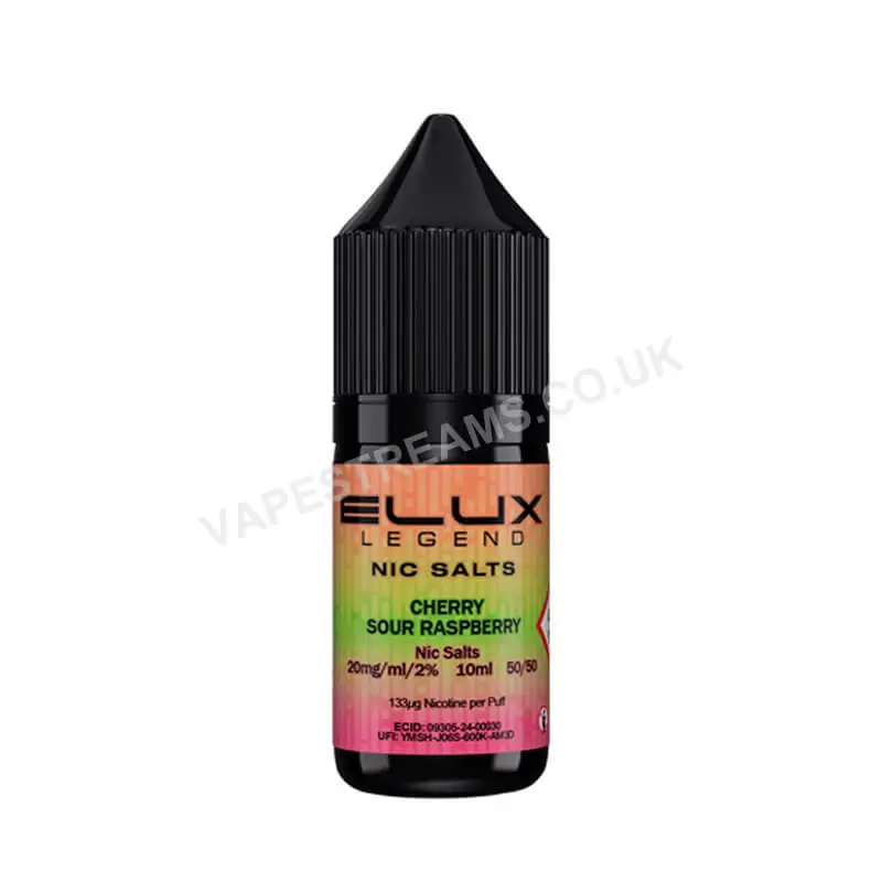 Elux Legend Cherry Sour Raspberry Nic Salt E-Liquid