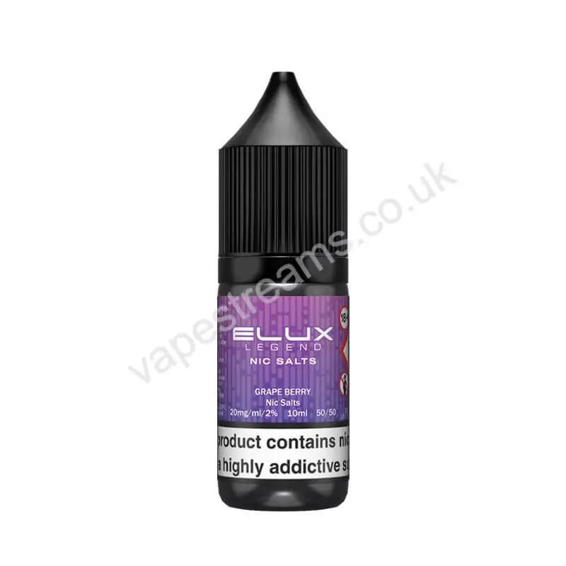 Elux Legend Grape Berry Nic Salt E-Liquid