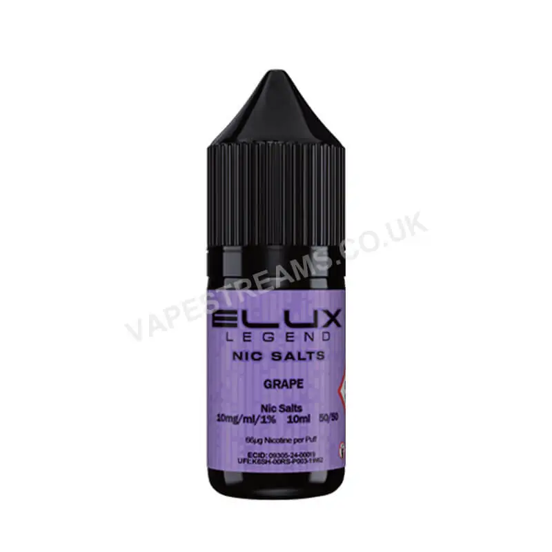 Elux Legend Grape Nic Salt E-Liquid
