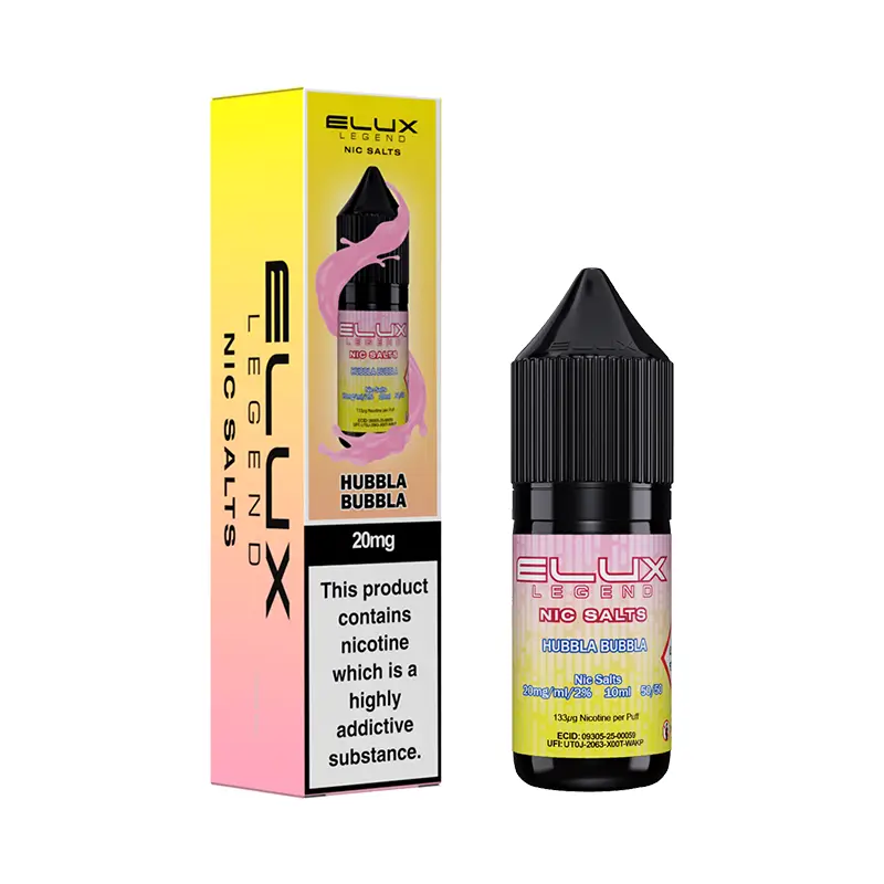 Elux Legend Hubbla Bubbla Nic Salt e-Liquid