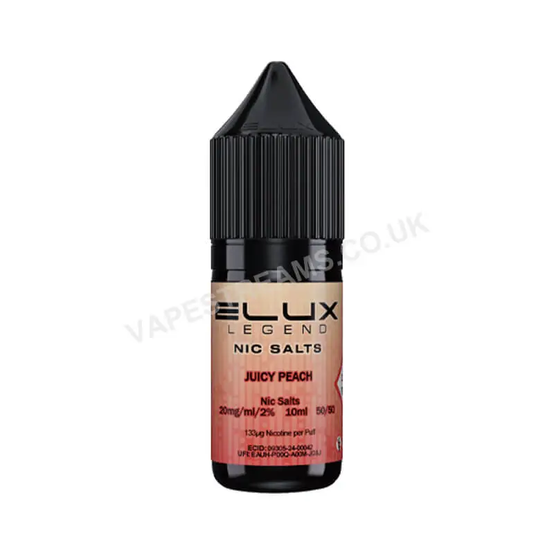 Elux Legend Juicy Peach Nic Salt E-Liquid