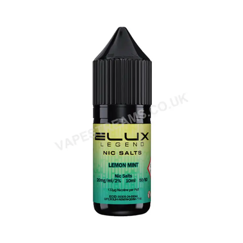 Elux Legend Lemon Mint Nic Salt E-Liquid