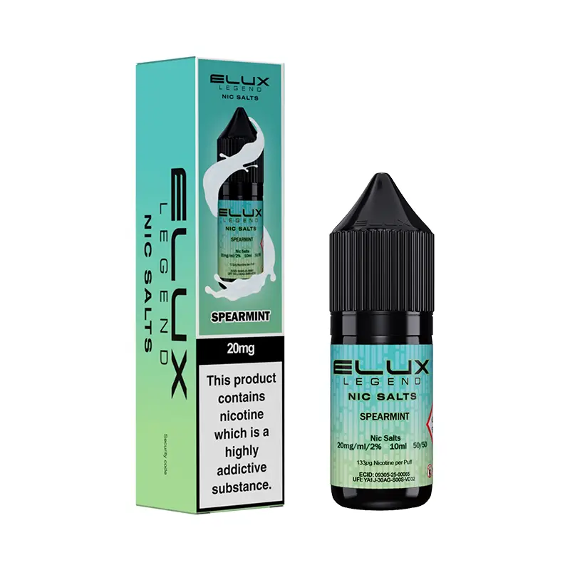 Elux Legend Spearmint Nic Salt e-Liquid