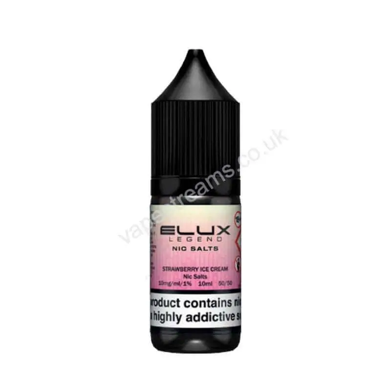 Elux Legend Strawberry Ice Cream Nic Salt E-Liquid