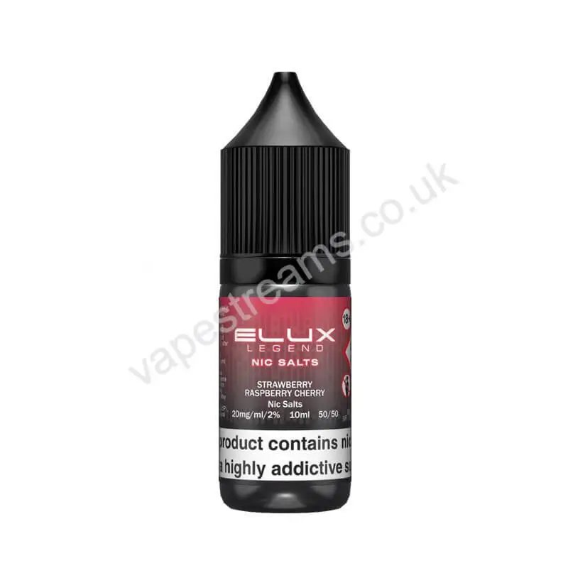 Elux Legend Strawberry Raspberry Cherry Nic Salt E-Liquid