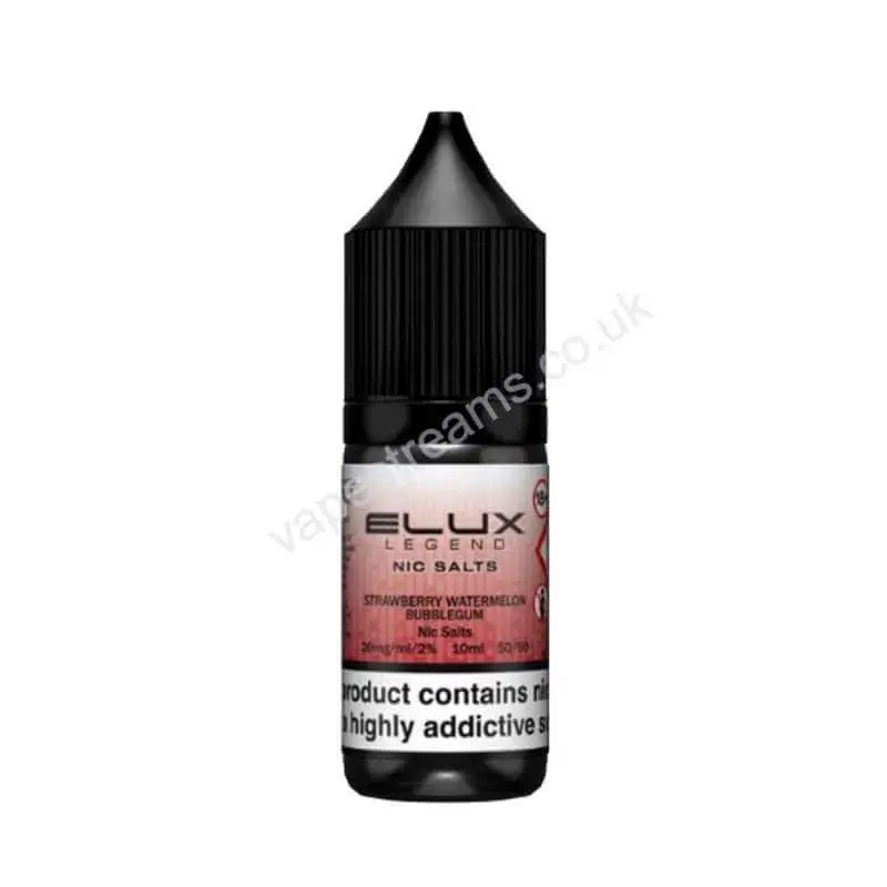 Elux Legend Strawberry Watermelon Bubblegum Nic Salt E-Liquid