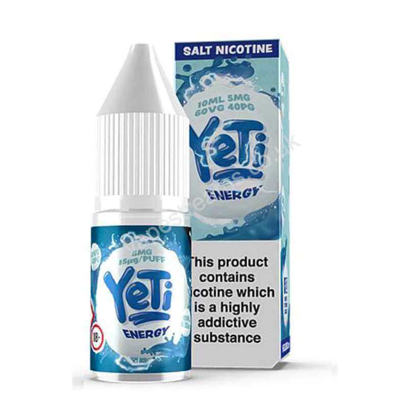 Energy Nicotine Salt E-Liquid by YeTi Salts
