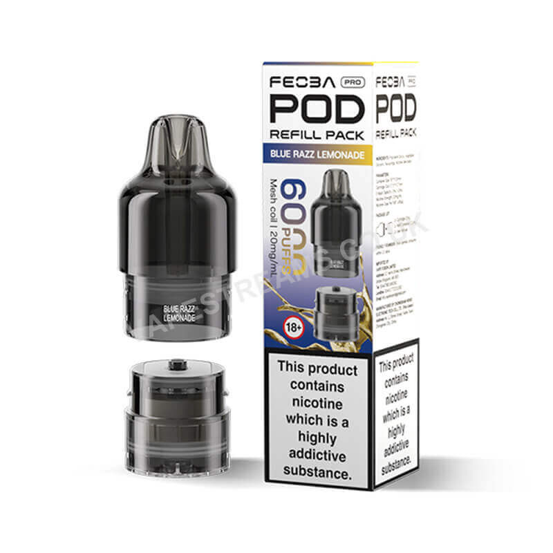 Feoba Pro 6K Blue Razz Lemonade Pods