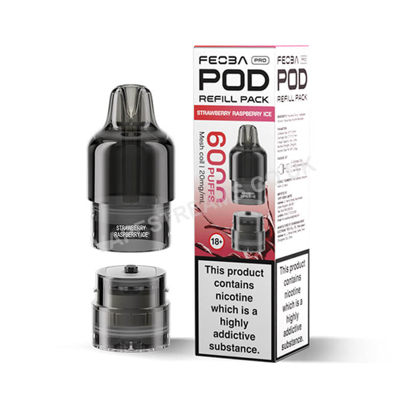 Feoba Pro 6K Strawberry Raspberry Ice Pods