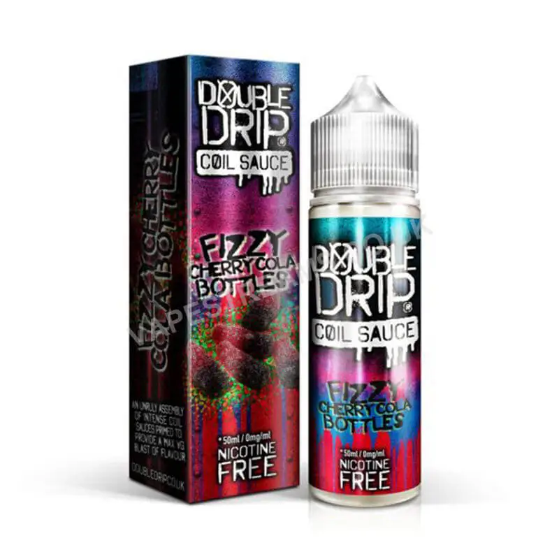 Fizzy Cherry Cola Bottles by Double Drip Short Fill