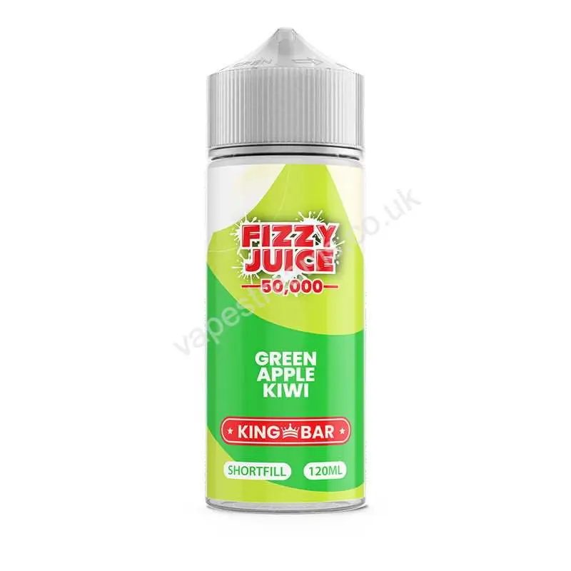 Fizzy Juice 50000 Green Apple Kiwi E-Liquid Shortfill