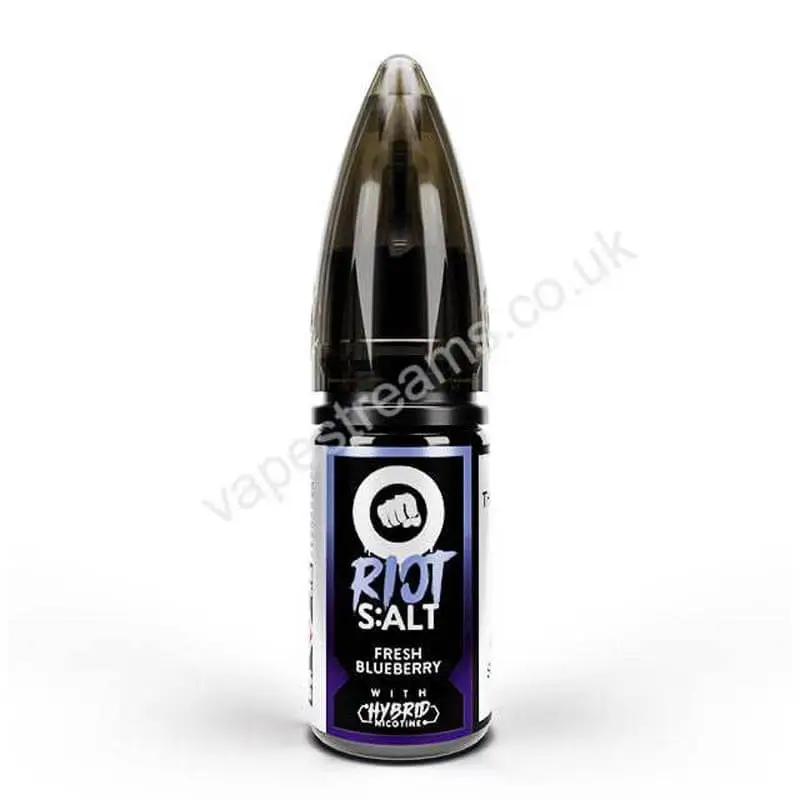 Fresh Blueberry Hybrid Nicotine Salt E-Liquid by Riot S:alt