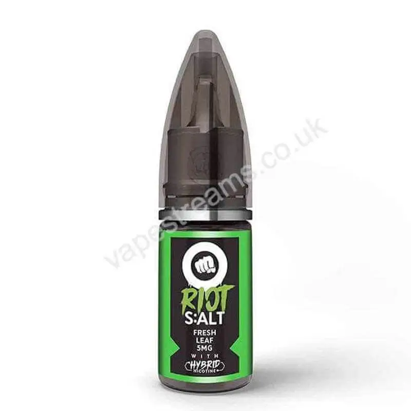 Fresh Leaf Hybrid Nicotine Salt E-Liquid by Riot S:alt