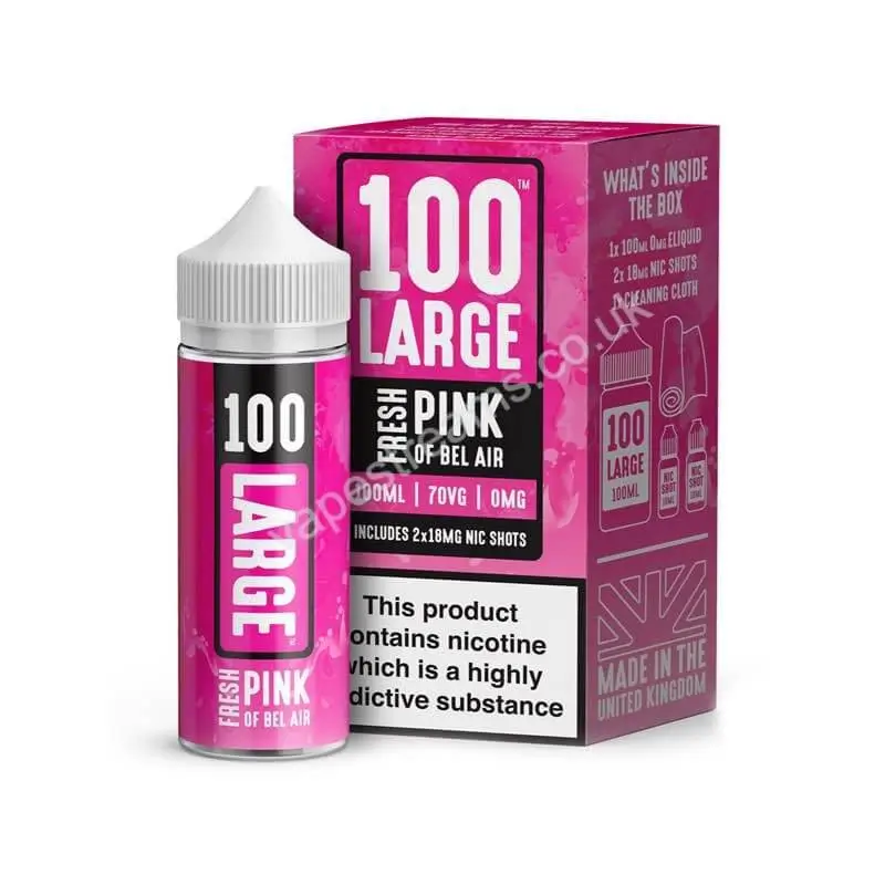 Fresh Pink Of Bel Air by 100 Large Juice Short Fill