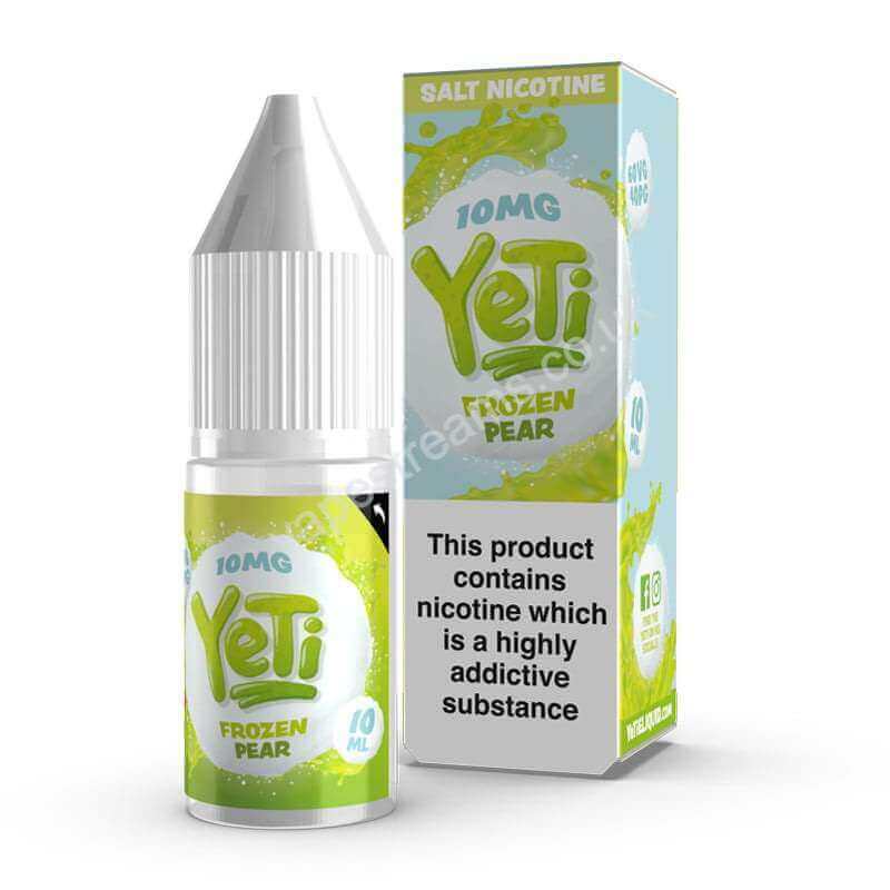 Frozen Pear Nicotine Salt E-Liquid by YeTi Salts