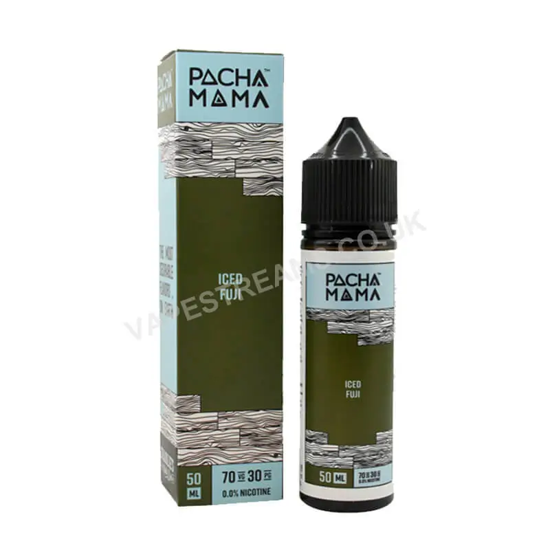 Iced Fuji / Fuji Apple Ice E-Liquid Shortfill by Pacha Mama Ice
