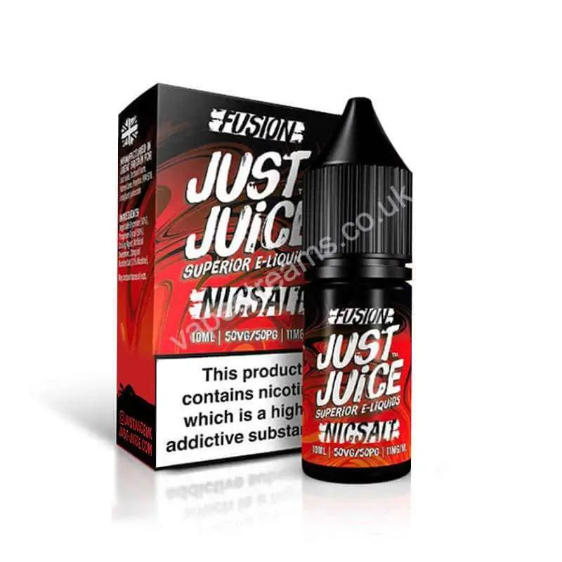 Just Juice Fusion Mango &amp; Blood Orange On Ice Nic Salt E-Liquid