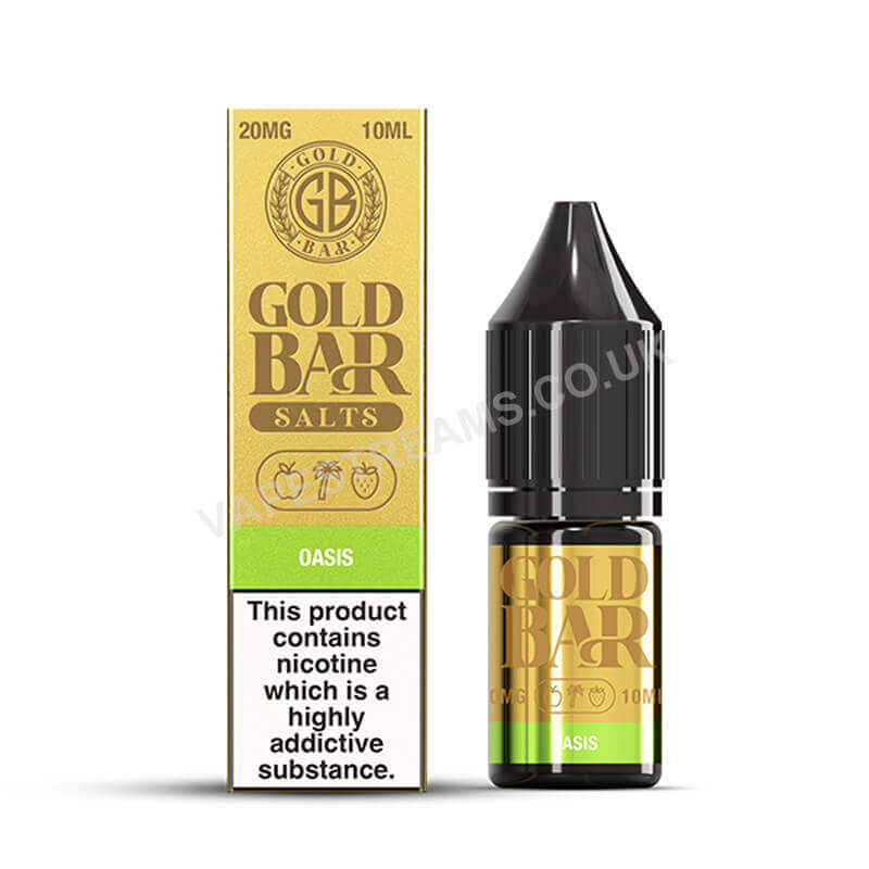 Gold Bar Oasis Nic Salt E-Liquid