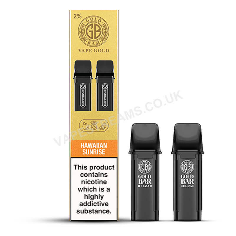 Gold Bar Reload Hawaiian Sunrise Prefilled Pod