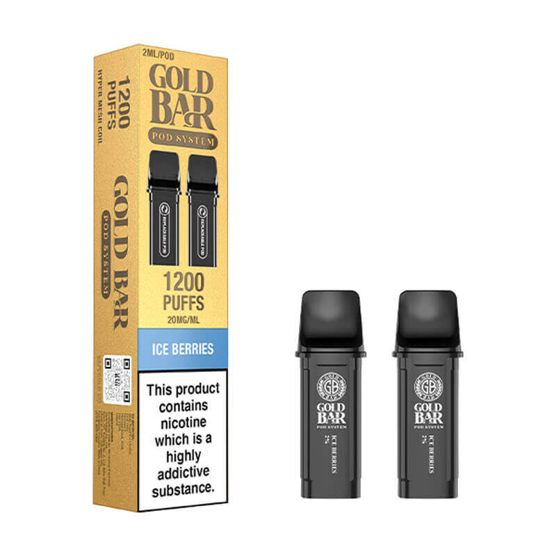 Gold Bar Reload Ice Berries Prefilled Pod