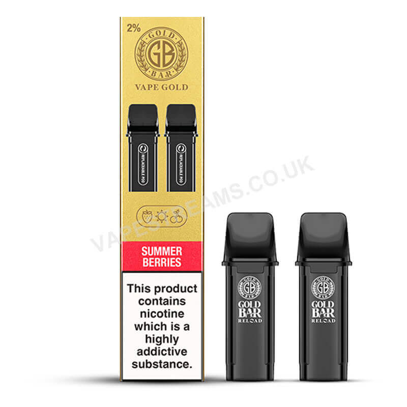 Gold Bar Reload Summer Berries Prefilled Pod