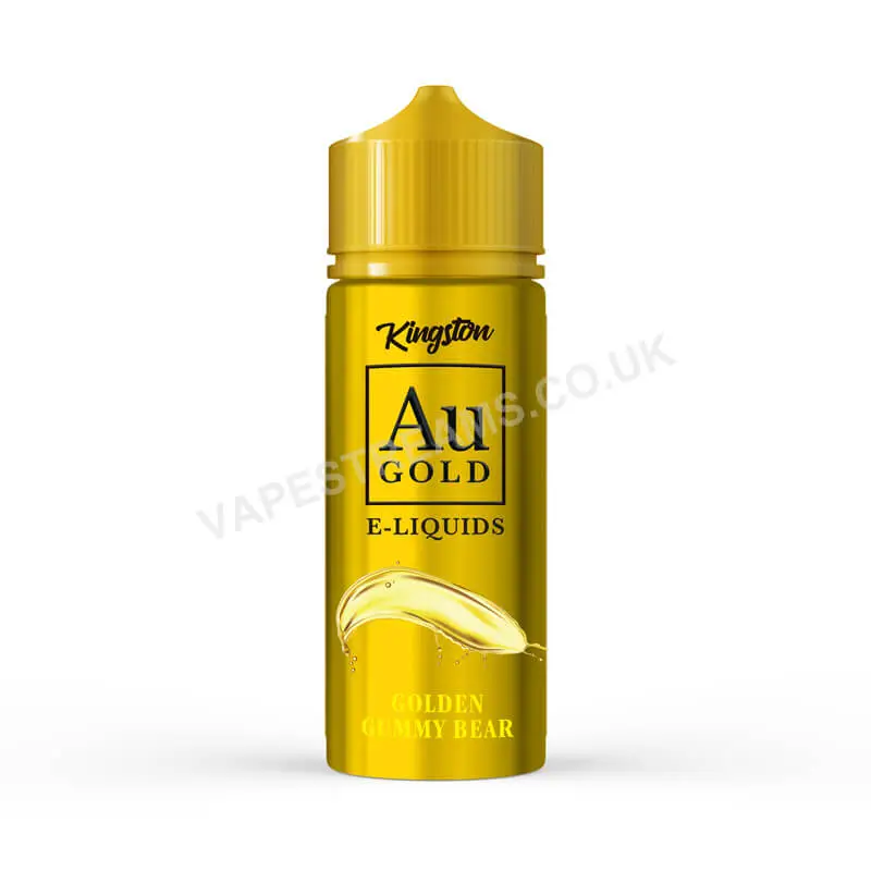 Golden Gummy Bear E-Liquid Shortfill By Kingston Au Gold