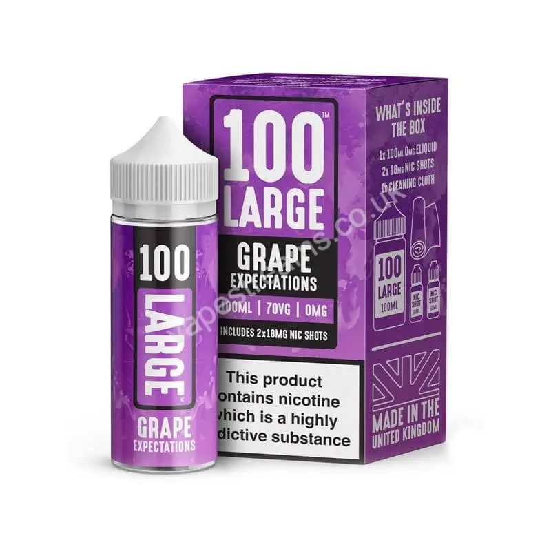 Grape Expectations by 100 Large Juice Short Fill