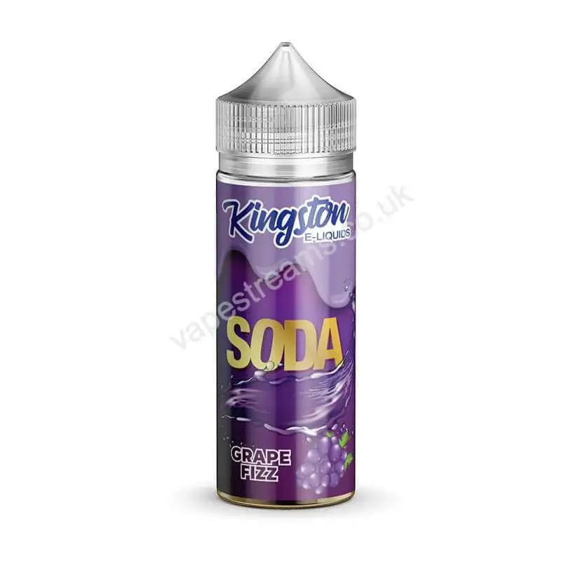 Grape Fizz E-Liquid Shortfill by Kingston Soda
