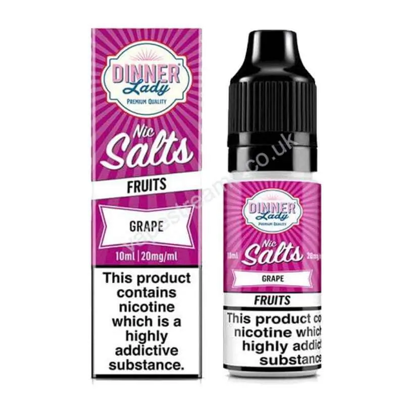 Dinner Lady Grape Nic Salt E-Liquid